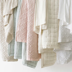 Yadira Geometric Woven Wool Custom Rug Swatch | Blue