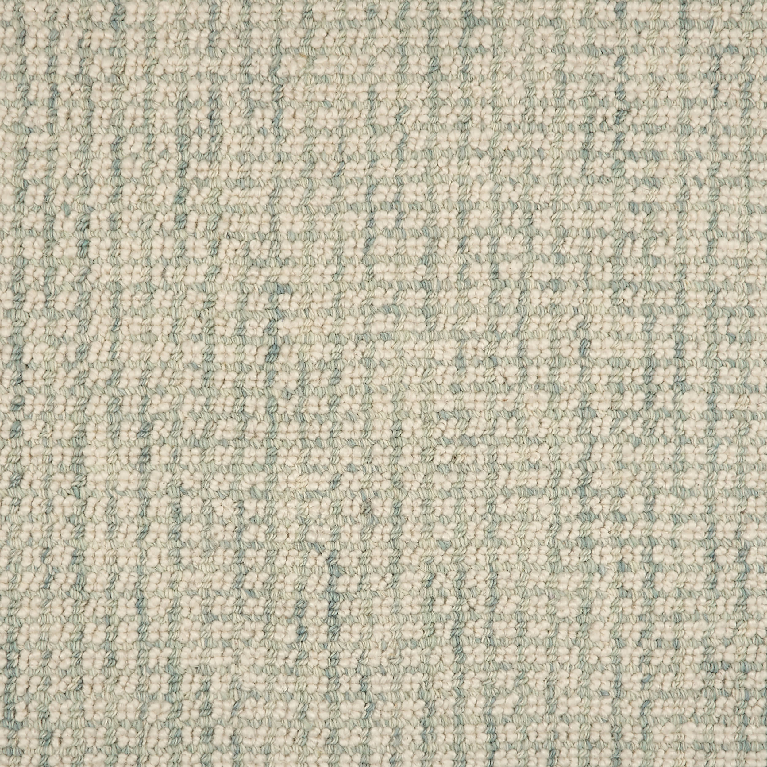 Yadira Geometric Woven Wool Custom Rug Swatch | Green